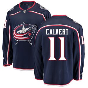 Kinder Columbus Blue Jackets Eishockey Trikot Matt Calvert #11 Breakaway Navy Blau Fanatics Branded Heim